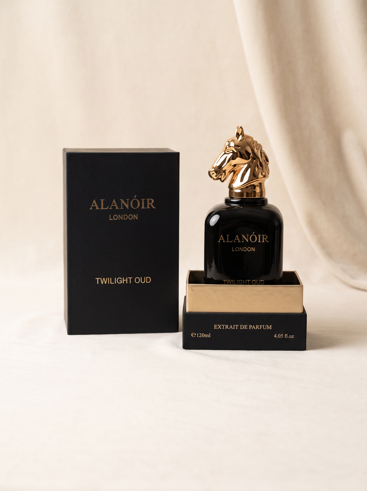 TWILIGHT OUD — bottle and presentation box